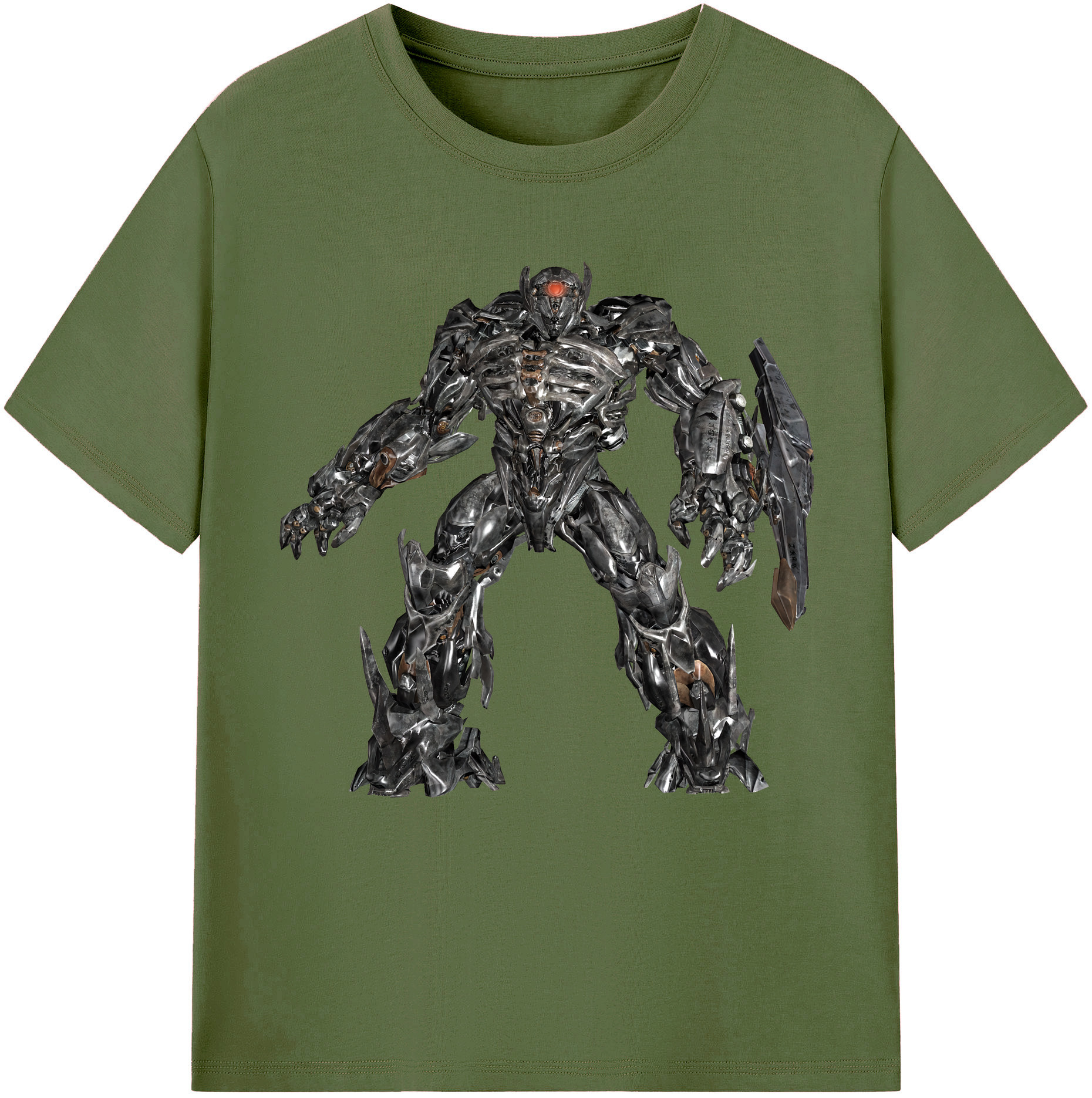 （画像用） Transformers トランスフォーマー 綿100％半袖Tシャツ（フロントプリント）